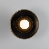 Marrakesh Wall Light - Antique Silver & Matte Black