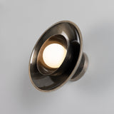 Marrakesh Wall Light - Antique Silver & Matte Black