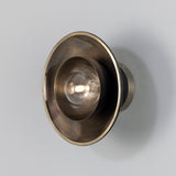 Marrakesh Wall Light - Antique Silver & Matte Black