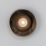 Marrakesh Wall Light - Antique Silver & Matte Black