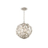 Marselle Orb Chandelier 16.5" Antique Silver