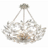 Marselle Semi-Flush Mount 24'' Antique Silver