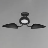 Marsh LED Semi Flush Mount By ET2 Downside View