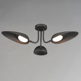 Marsh LED Semi Flush Mount By ET2 With Light
