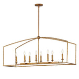 Martel Linear Suspension Etruscan Gold by Maxim Lighting