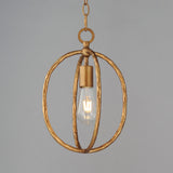 Martel Mini Pendant Etruscan Gold by Maxim Lighting