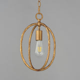 Martel Mini Pendant Etruscan Gold by Maxim Lighting