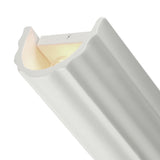 Martine Wall Sconce Antique White By Alora Detailed View