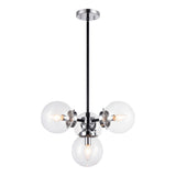 Maru Pendant Chrome Clear