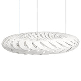 Maru Pendant Light Large White White By David Trubridge