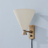 Marvin Plug-in Sconce by Troy Lighting