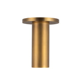 Mason Ceiling Light Vintage Brass By Kuzco Font View