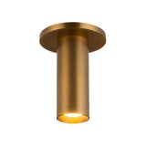 Mason Ceiling Light Vintage Brass By Kuzco