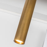 Mason Multilight Suspension Vintage Brass By Kuzco Detailed View