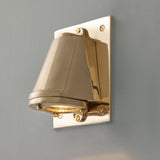 Mast Outdoor Wall Light Polished Bronze By Original BTC With Light