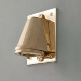 Mast Outdoor Wall Light Polished Bronze By Original BTC