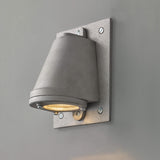 Mast Outdoor Wall Light Sandblasted Anodized Aluminum By Original BTC With Light