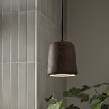 Material Pendant Smoked Oak By New Works - Lifestyle View