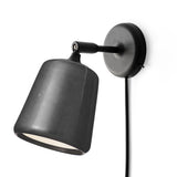 Material Wall Lamp Black Marble By New Works