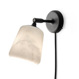Material Wall Lamp White Marble Without Innershade By New Works