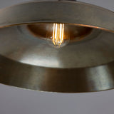 Matlock Pendant Antique Brass / Matte White