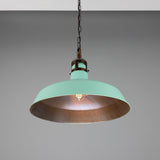 Matlock Pendant - Antique Brass / Mint Turquoise