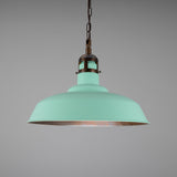 Matlock Pendant - Antique Brass / Mint Turquoise