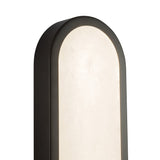 Matte Black/Alabaster 22inch Evelyn Wall/Vanity Light by Alora Lighting Details