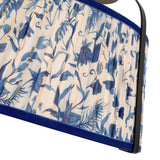 Matte Black/Blue Linen Scout Semi-Flush Mount by Alora Lighting Details