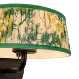 Matte Black/Green Linen 8inch Scout Wall/Vanity Light by Alora Lighting Details