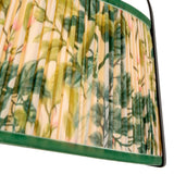 Matte Black/Green Linen Scout Semi-Flush Mount by Alora Lighting Details