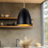 Matte Black 14inch Grant Pendant by Alora Lighting