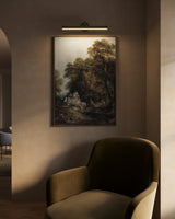 Matte Black 24inch Dottie Wall/Picture Light by Alora Lighting