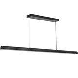 Matte Black 48inch Dottie Linear Pendant by Alora Lighting