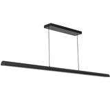 Matte Black 60inch Dottie Linear Pendant by Alora Lighting