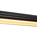 Matte Black 60inch Dottie Linear Pendant by Alora Lighting Details