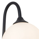 Matte Black Bancroft Wall/Vanity Light by Alora Lighting Details