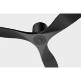 Matte Black Housing with Midnight Black Blades Maverick Smart 52inch Hugger Ceiling Fan by Visual Comfort Fans