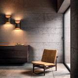 Brushed Bronze Aprile Wall Sconce by Penta