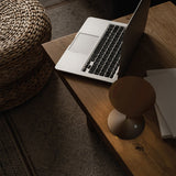 Matte Bronze Narciso Portable Table Lamp by Penta