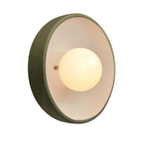 Flush Coupe Ceramic Wall Sconce