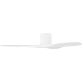 Matte White Housing with Matte White Blades Maverick Smart 52inch Hugger Ceiling Fan by Visual Comfort Fans