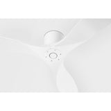 Matte White Housing with Matte White Blades Maverick Smart 52inch Hugger Ceiling Fan by Visual Comfort Fans