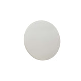 Matte White Small Ceramic Round Backlit Color Temperature Selectable LED Wall Sconce by Justice Design