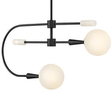 Maude Pendant Light Black By Lark Living - Side View2