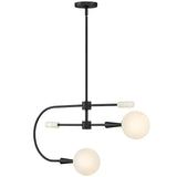 Maude Pendant Light Black By Lark Living - Side View1