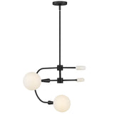 Maude Pendant Light Black By Lark Living - Side View3