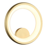 Maverick Wall Sconce 12 Inch Brushed Gold