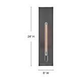 Max Tall Wall Mount Lantern