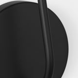 Maya Small Sconce Midnight Black By Generation Lighting - Detailed View